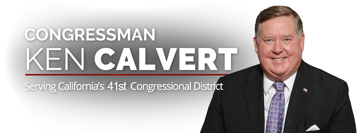 Congressman Ken Calvert logo